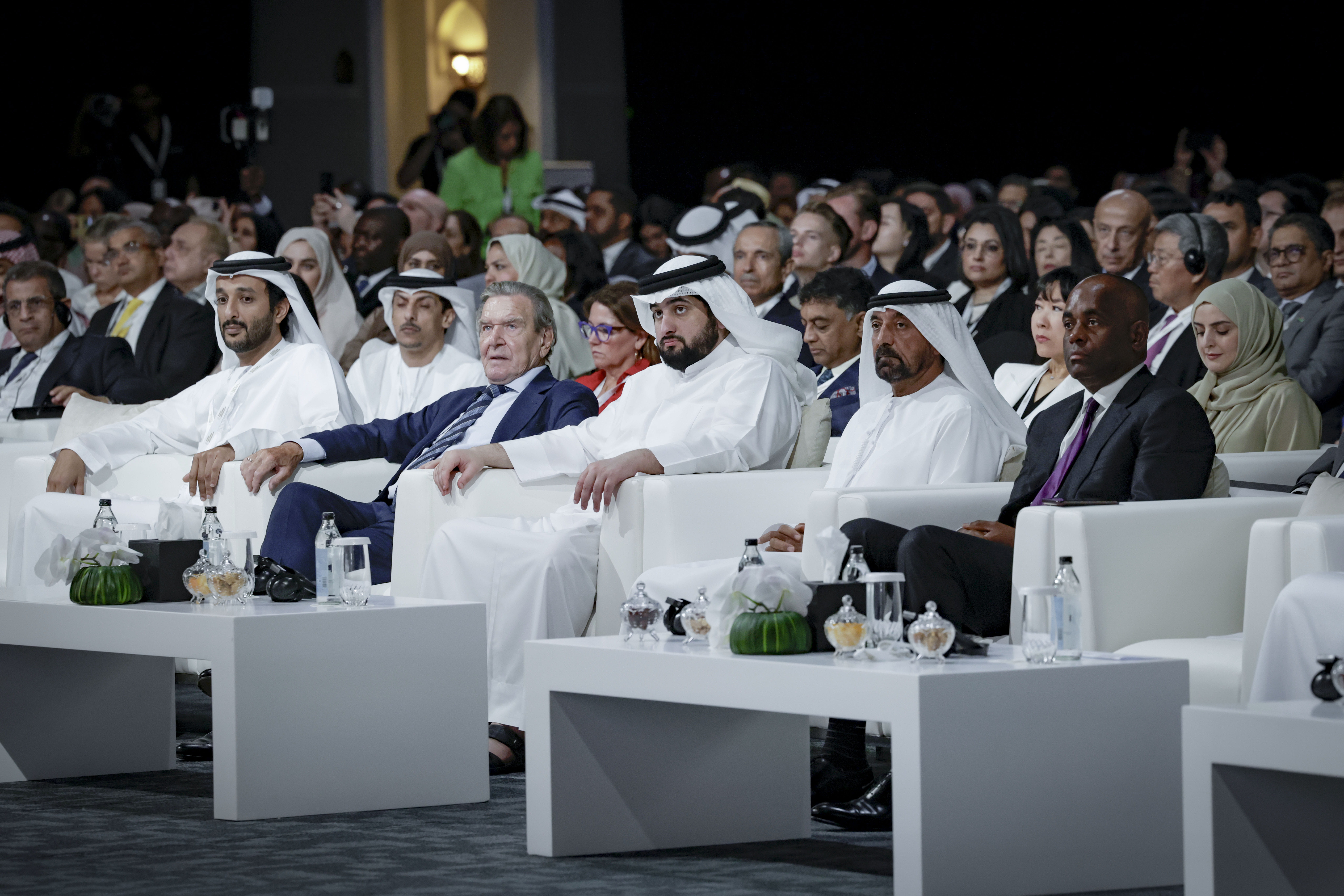 Ahmed bin Mohammed attends the opening of the 10th World Free Zones