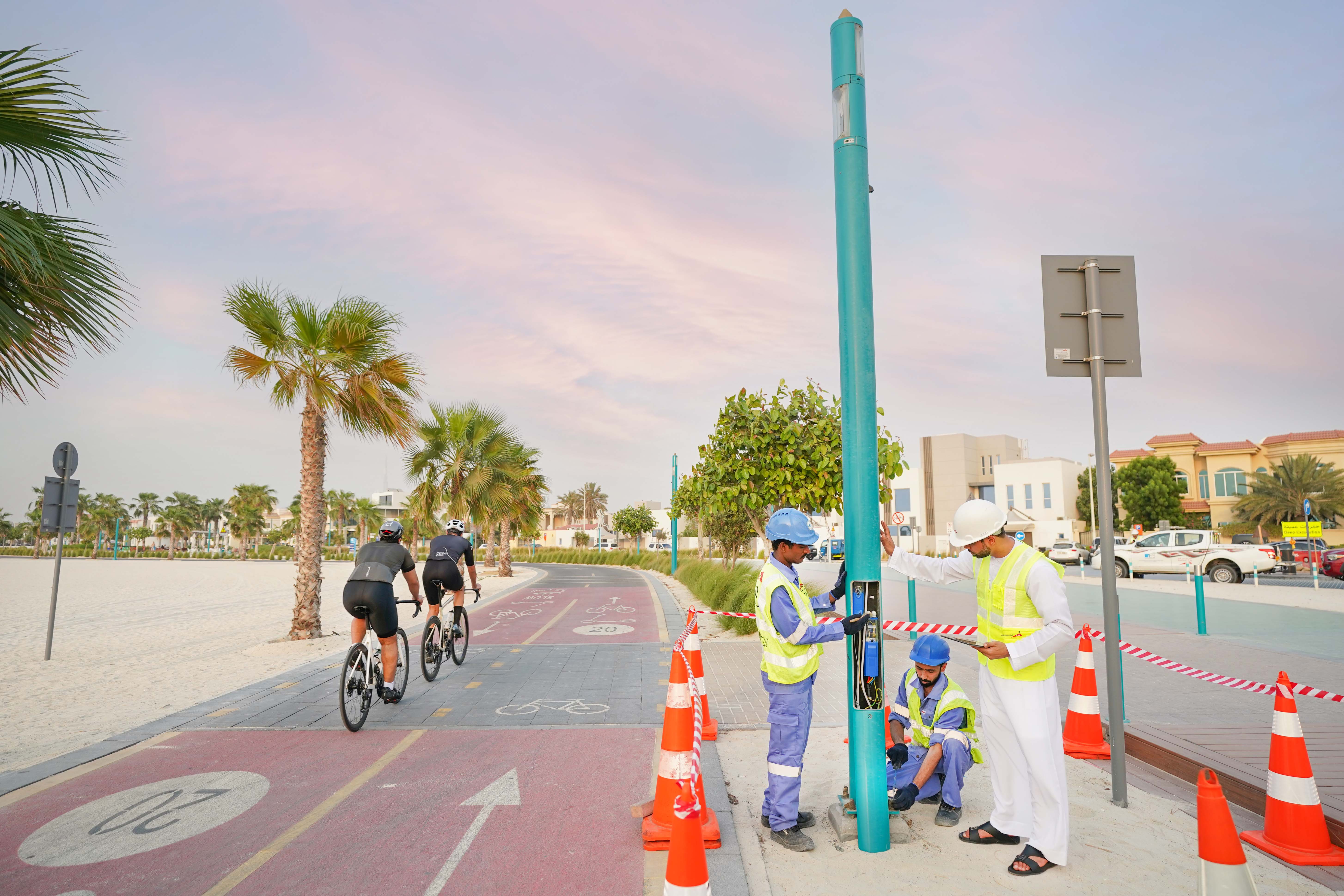 RTA Completes Maintenance of 2,173 Lighting Units on 4 Cycling and E ...