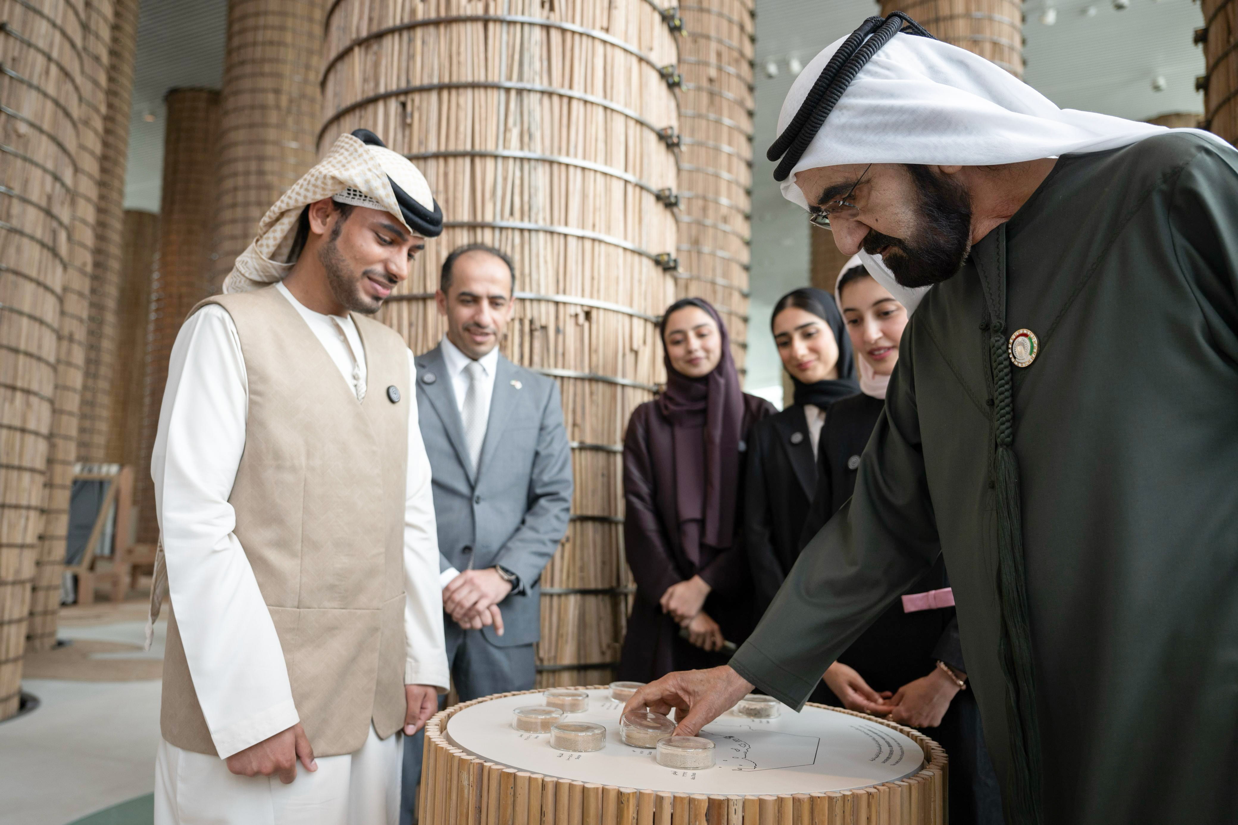 Mo Rashid Mohammed bin Rashid visits UAE Pavilion at Expo 2025 Osaka