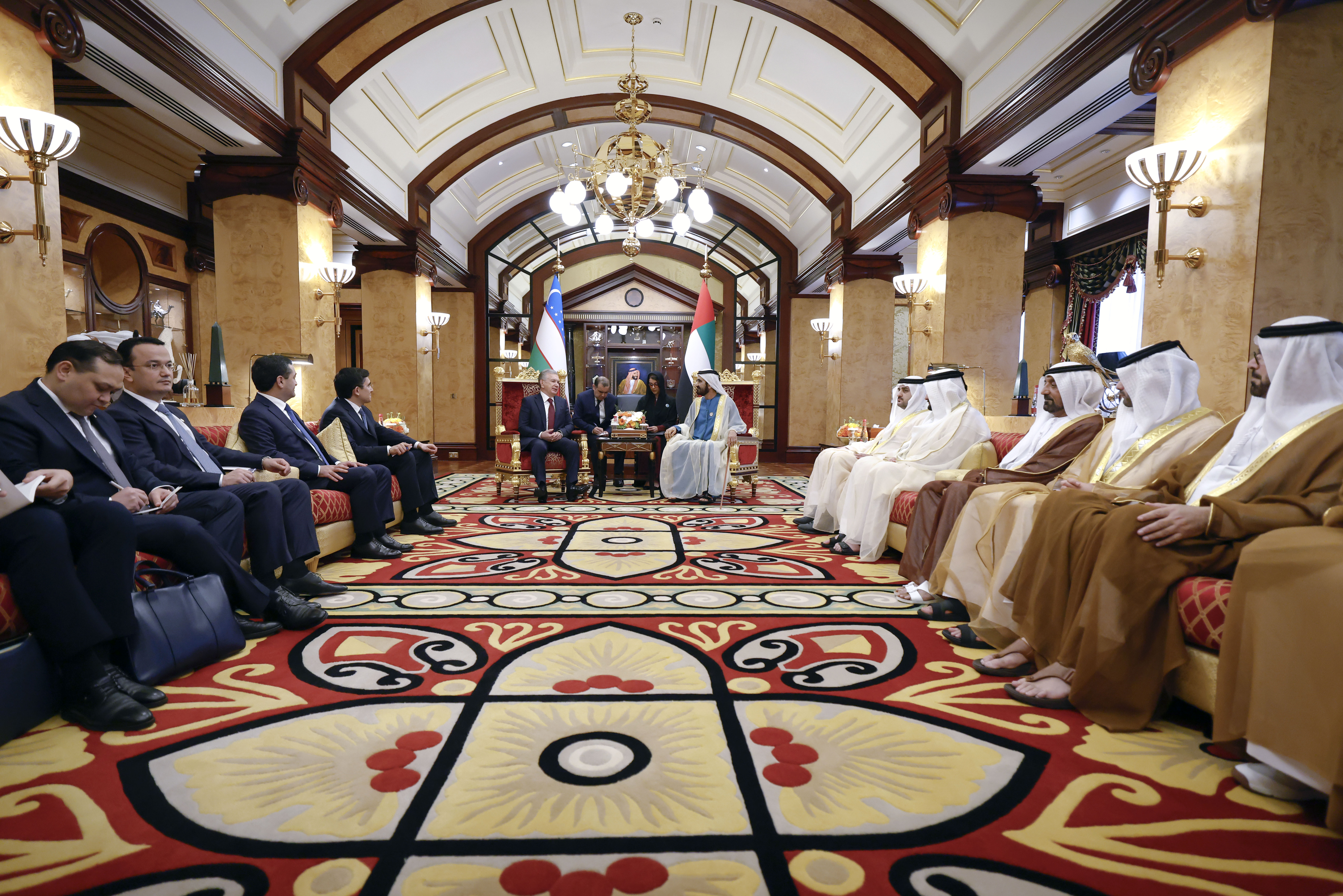 Mohammed bin Rashid and President of Uzbekistan discuss ways to enhance ...