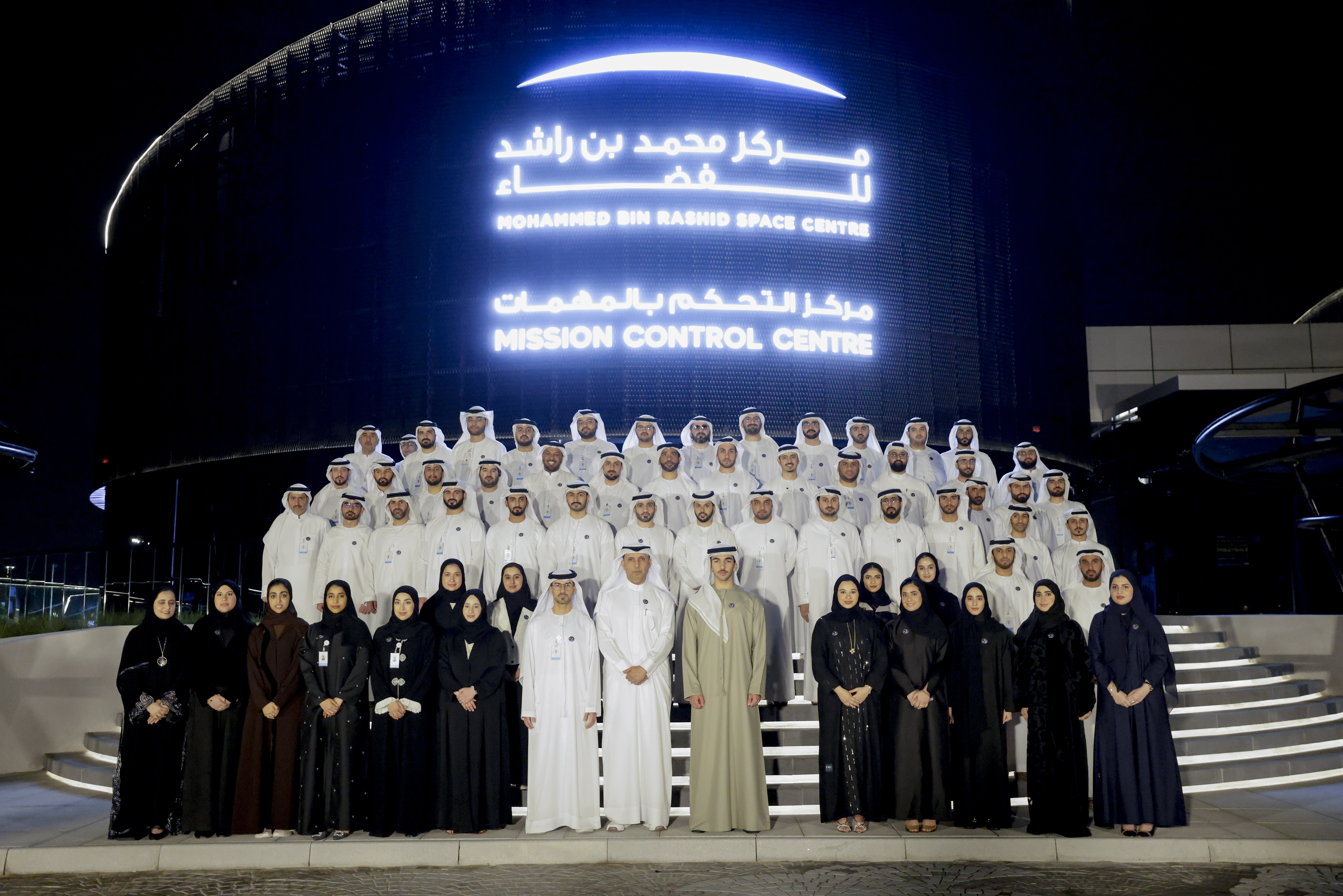 Mohammed bin Rashid bin Mohammed bin Rashid witnesses successful launch ...