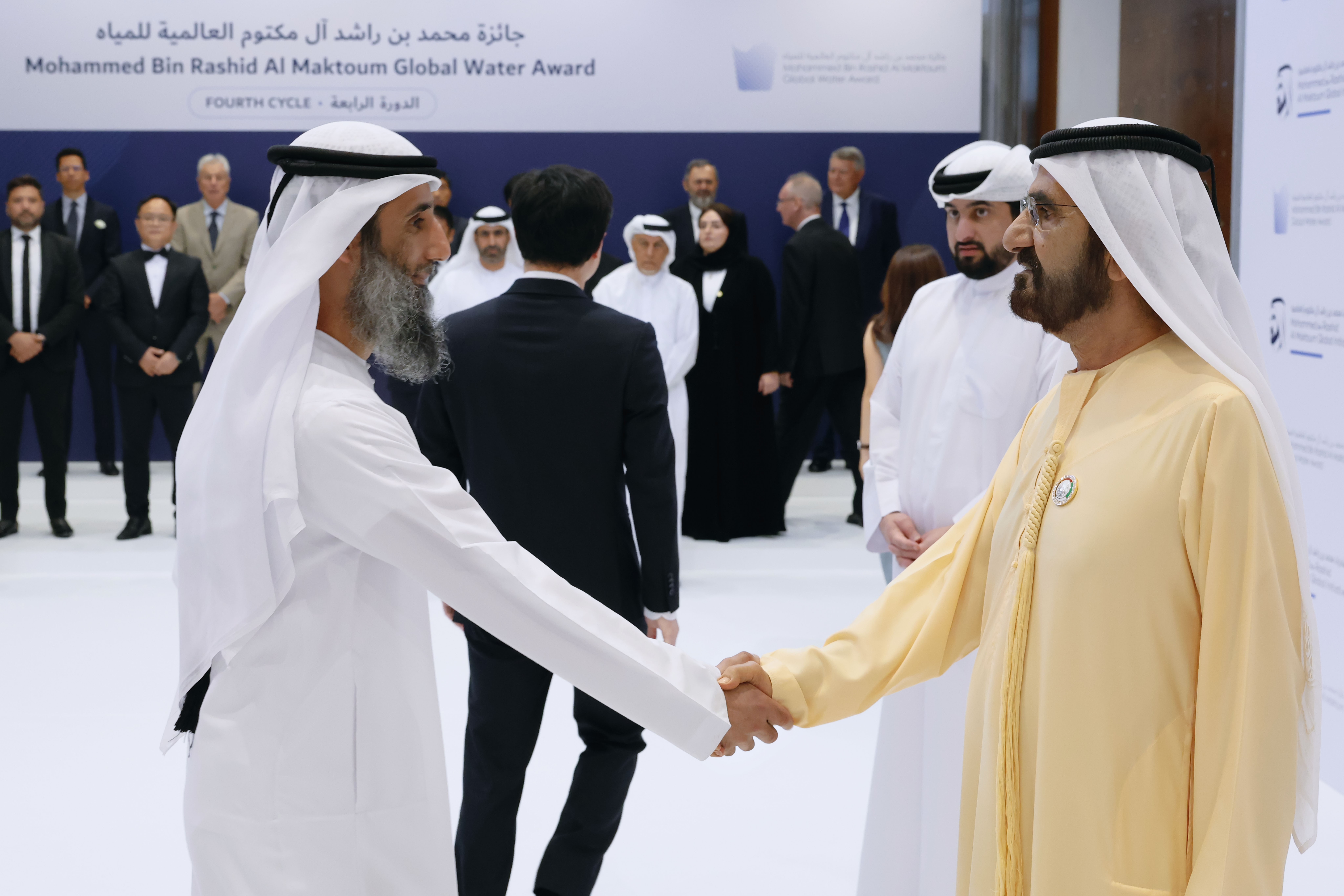 Moh Rashid Mohammed bin Rashid honours winners of the fourth edition of the ...