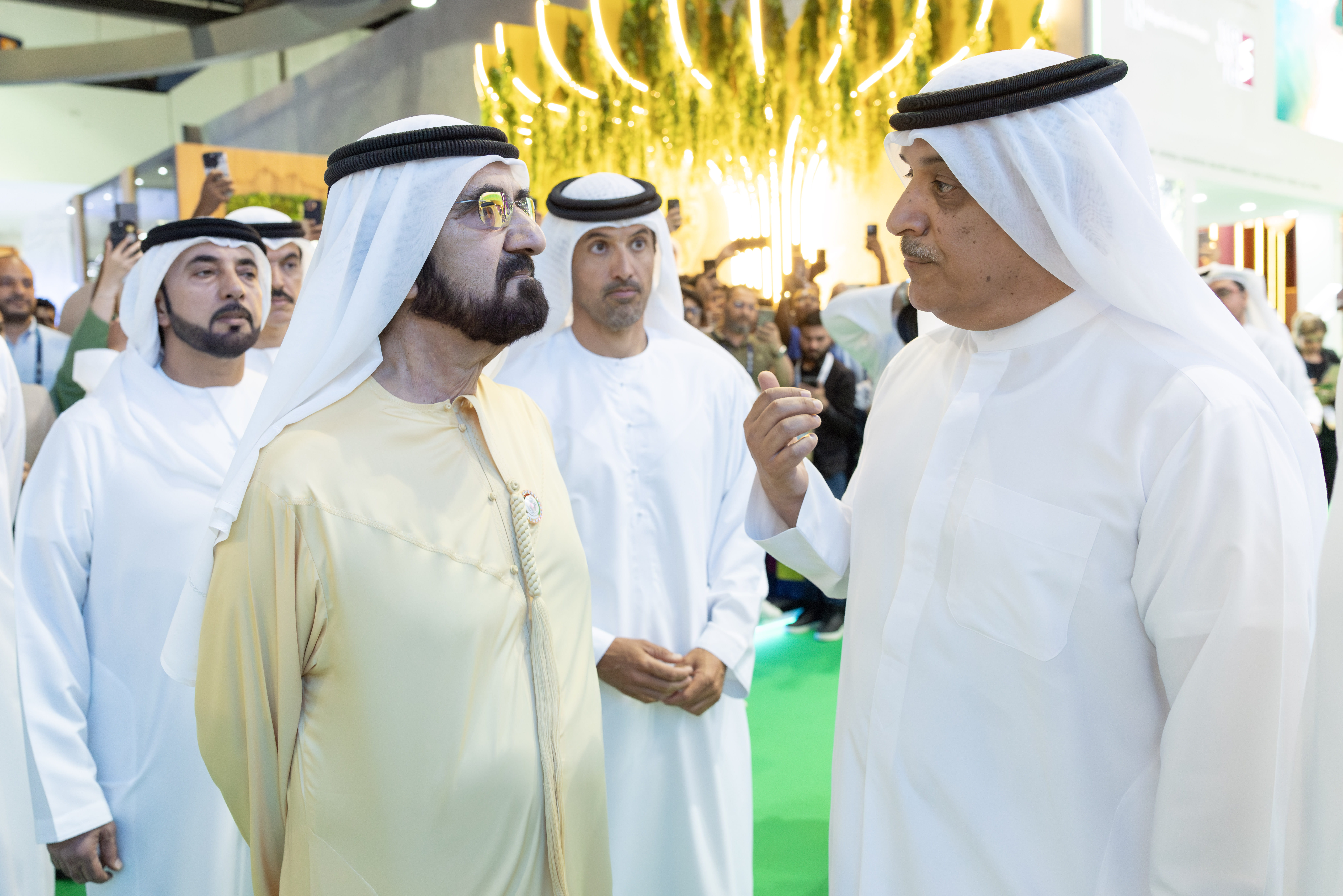 Sheikh Mohammed bin Rashid Al Maktoum visits Arabian Travel Market 2025