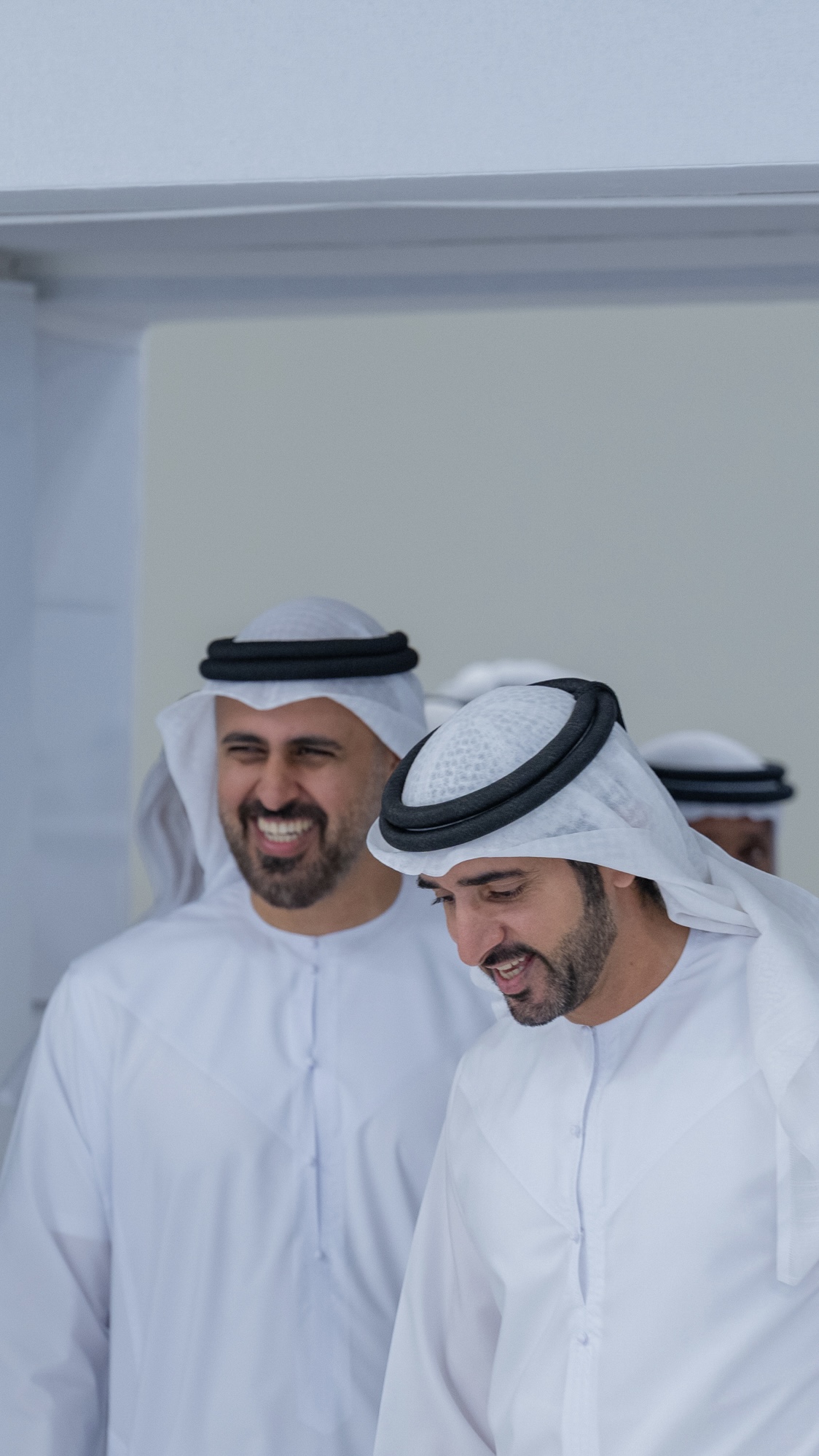 Hamdan bin Mohammed bin Rashid and Theyab bin Mohamed bin Zayed attend ...