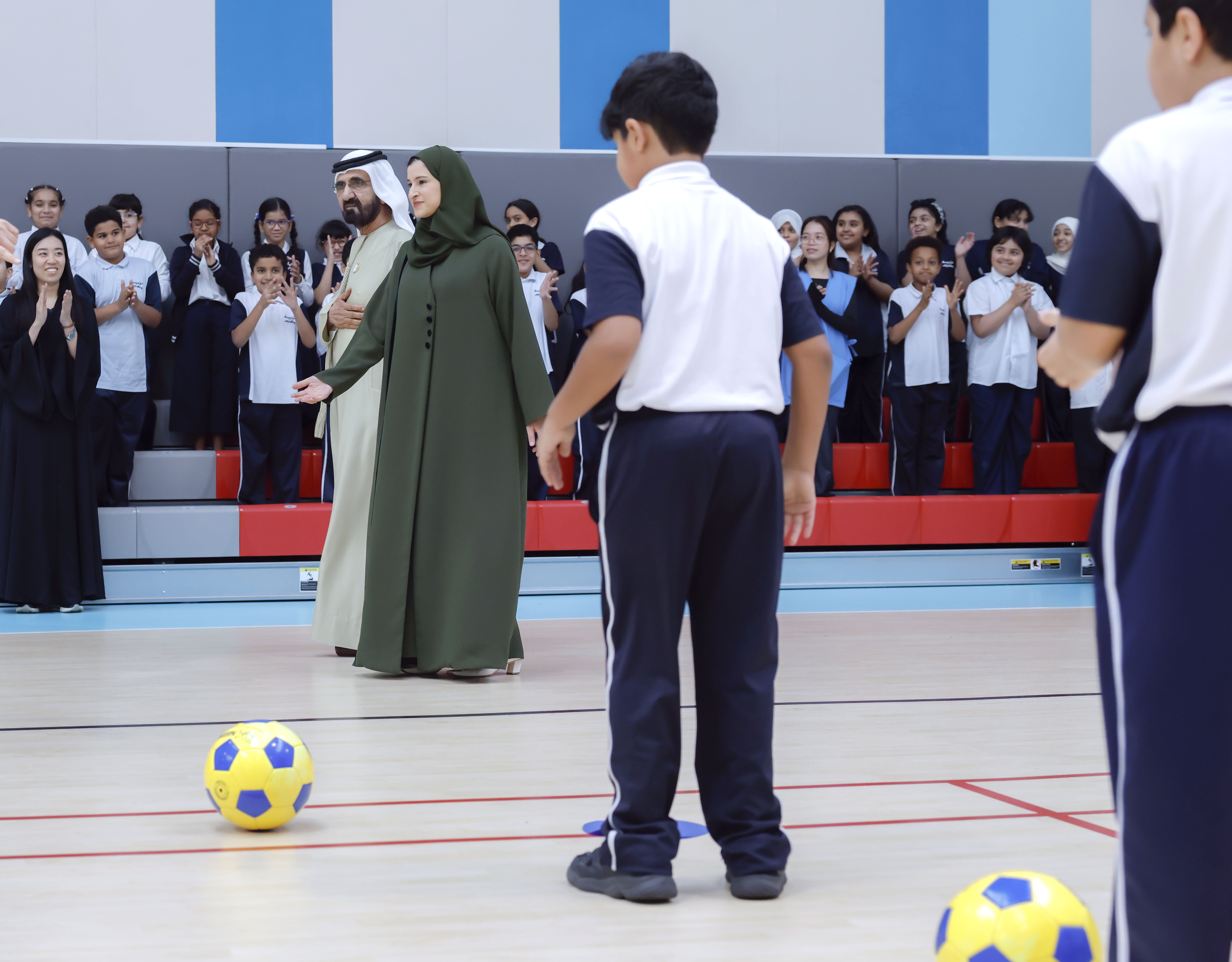 Zayed Complex Rak Mohammed bin Rashid visits Zayed Educational Complex in Al Warqaa